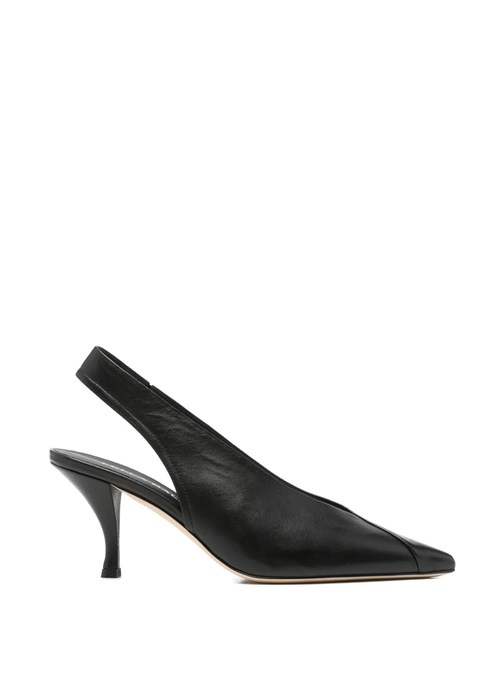 Lella Baldi pointed-toe slingback pumps - Nero
