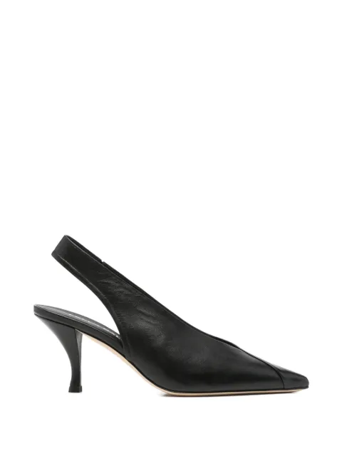 Lella Baldi pointed-toe slingback pumps