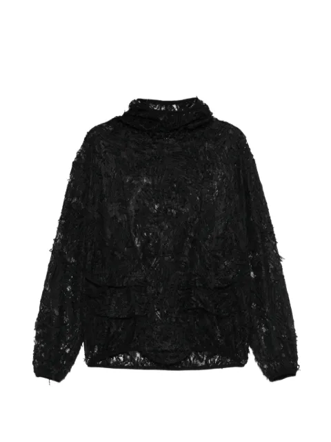 JUNTAE KIM lace hoodie