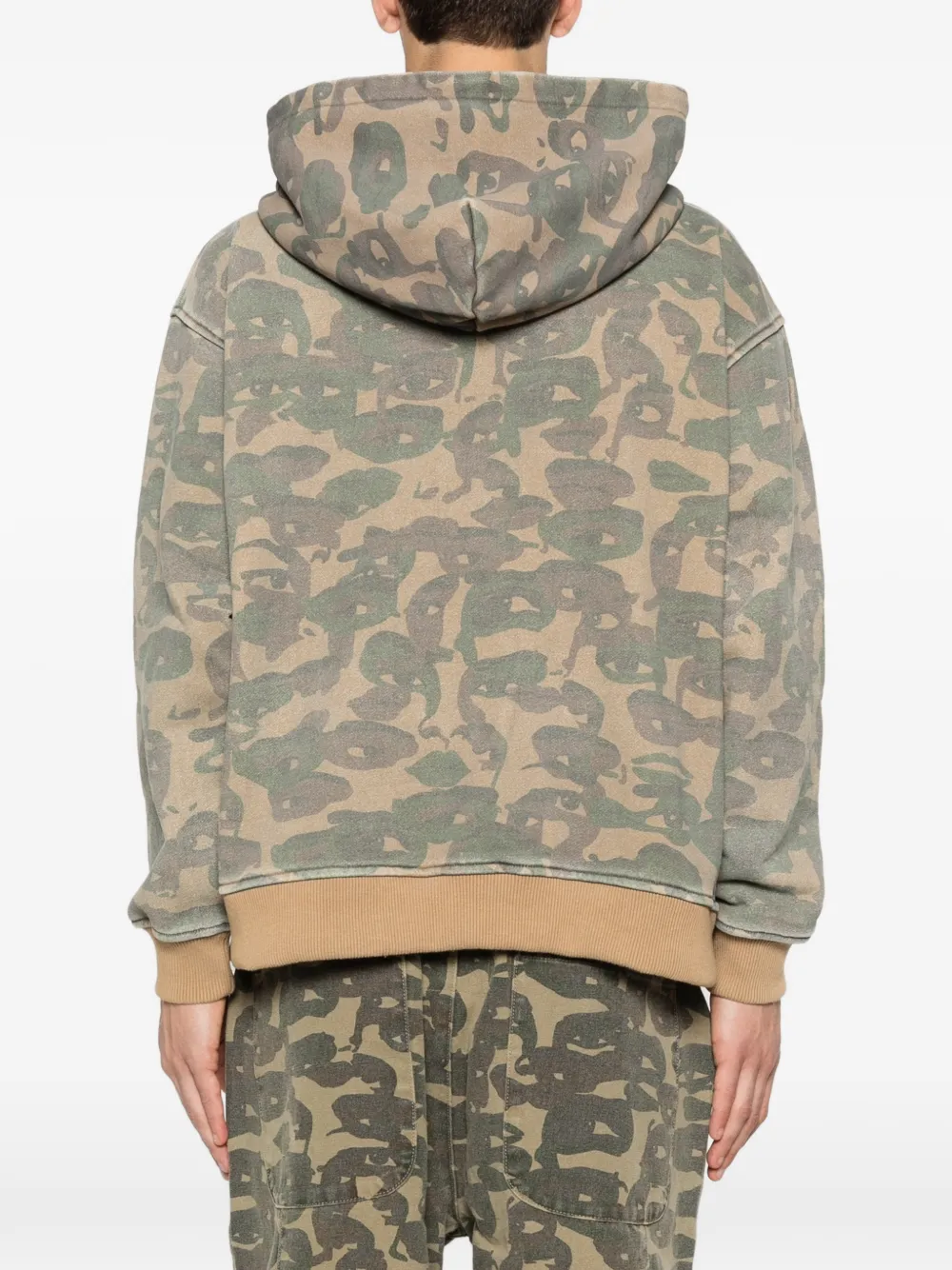 KidSuper Hoodie met camouflageprint Groen