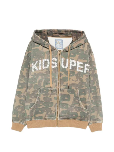 KidSuper hoodie con estampado militar