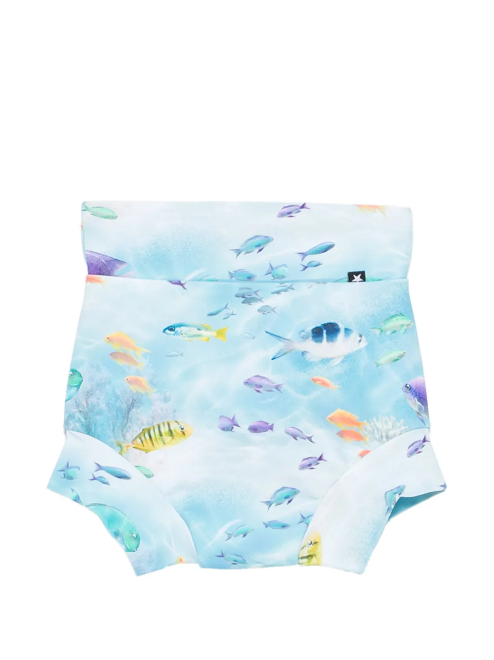 Molo Nick printed swim shorts - Blu