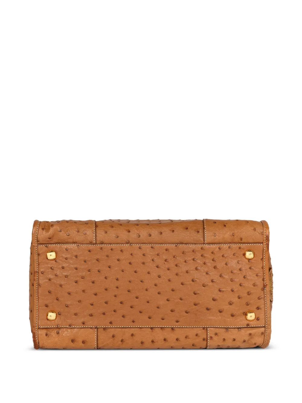 Prada Pre-owned Double Zip Top Handle Bag in Neutrals, view 4
