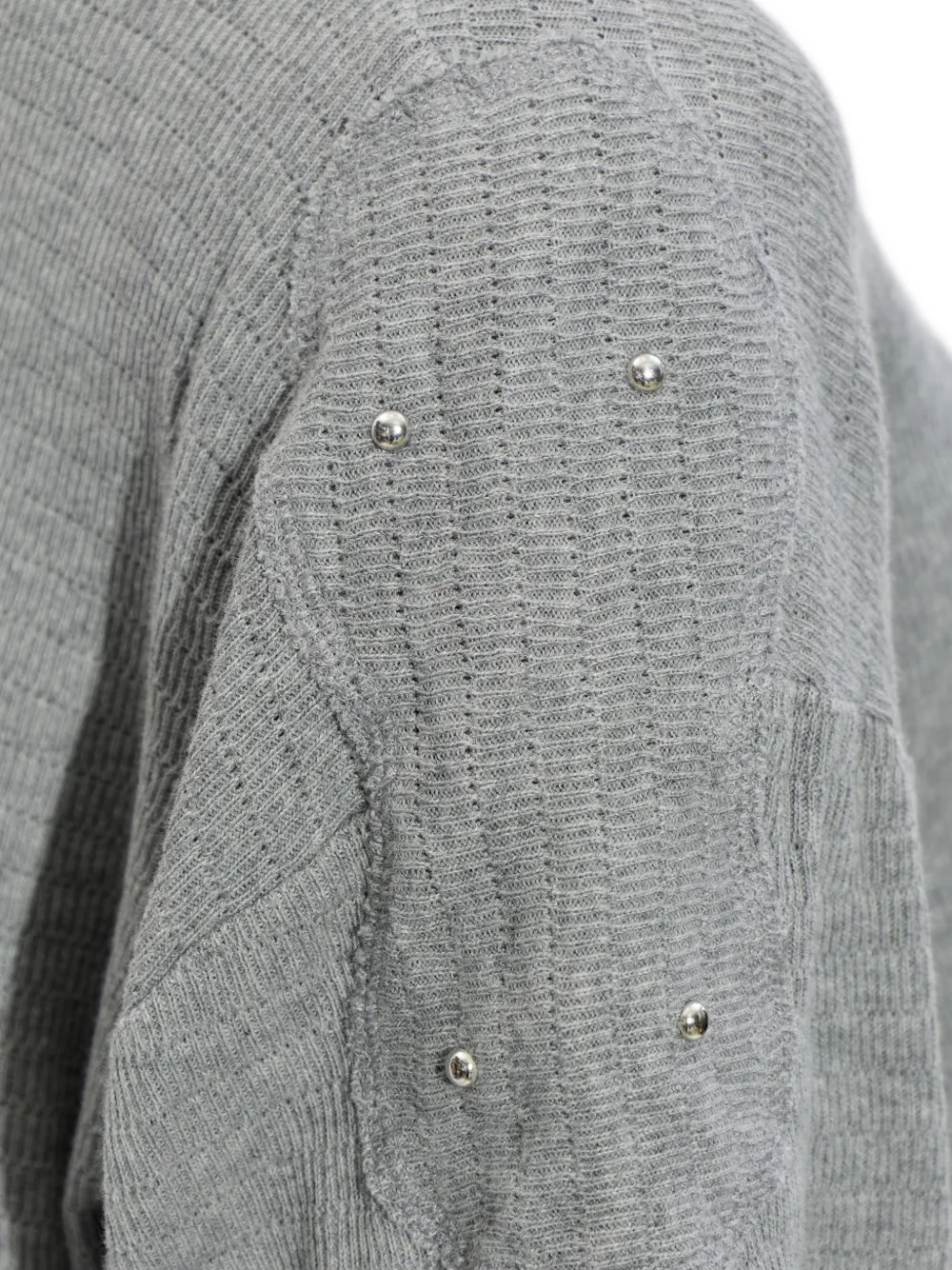 MISBHV Cropped T-shirt Grijs