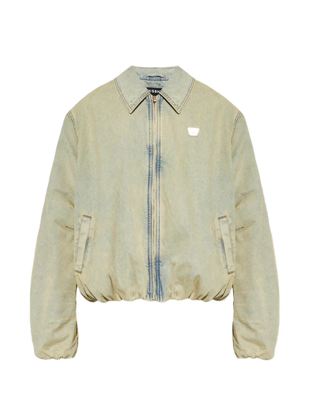 MISBHV 拉链牛仔夹克 | 蓝色 | Image 1