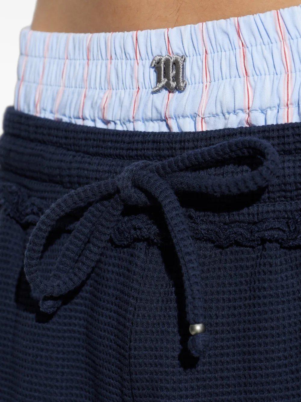MISBHV Gebreide broek Blauw