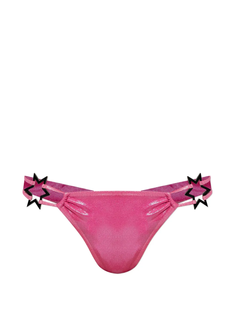 MISBHV star-details bikini bottoms - Rosa
