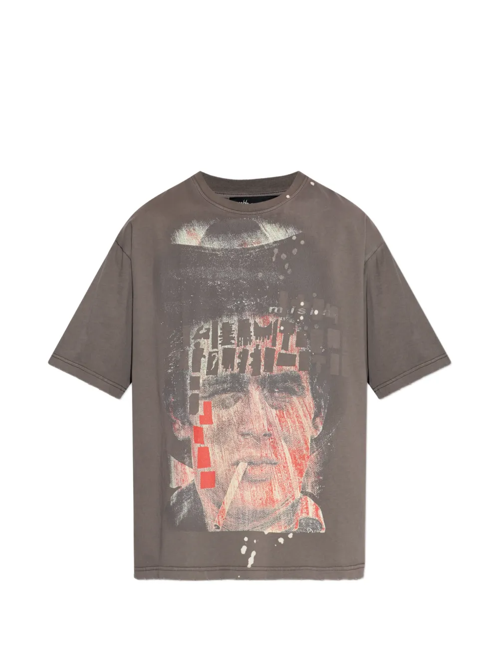 MISBHV x Ray Johnson James Dean T-shirt - Grau