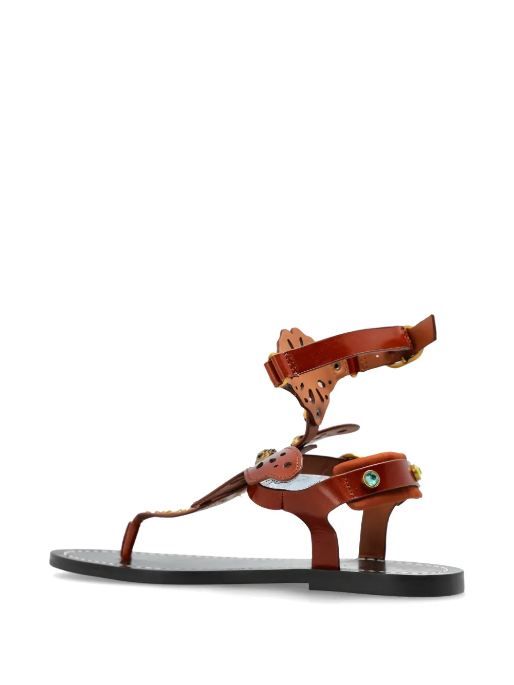 Kurt Geiger London Boho Butterfly gladiator sandalen Bruin