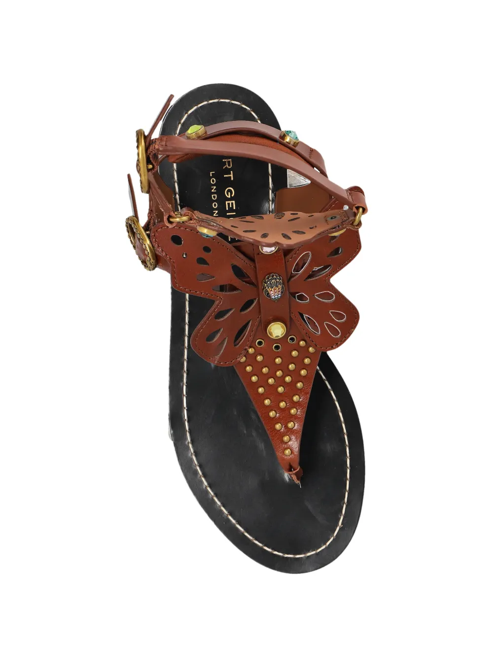 Kurt Geiger London Boho Butterfly gladiator sandalen Bruin