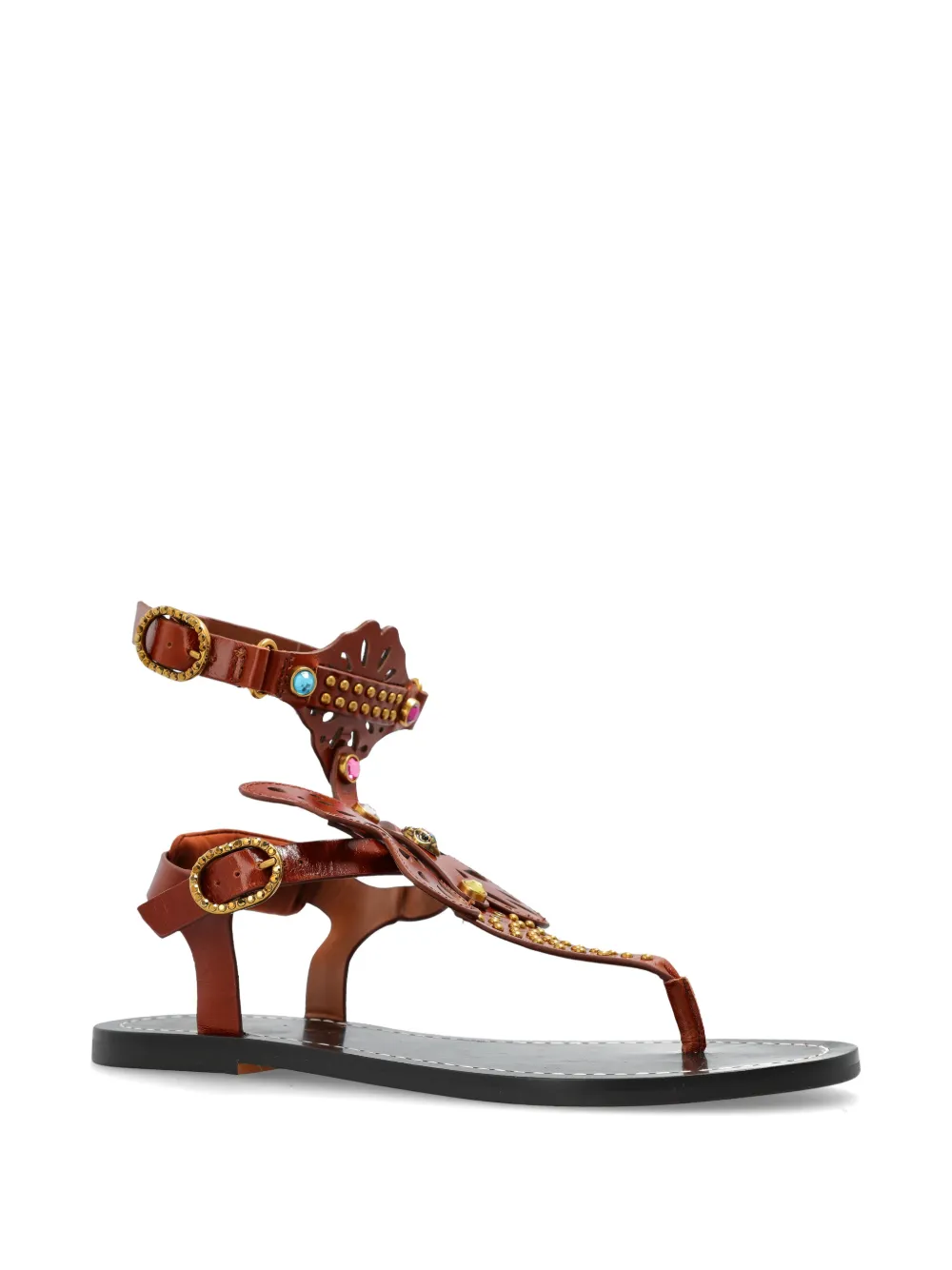 Kurt Geiger London Boho Butterfly gladiator sandalen Bruin