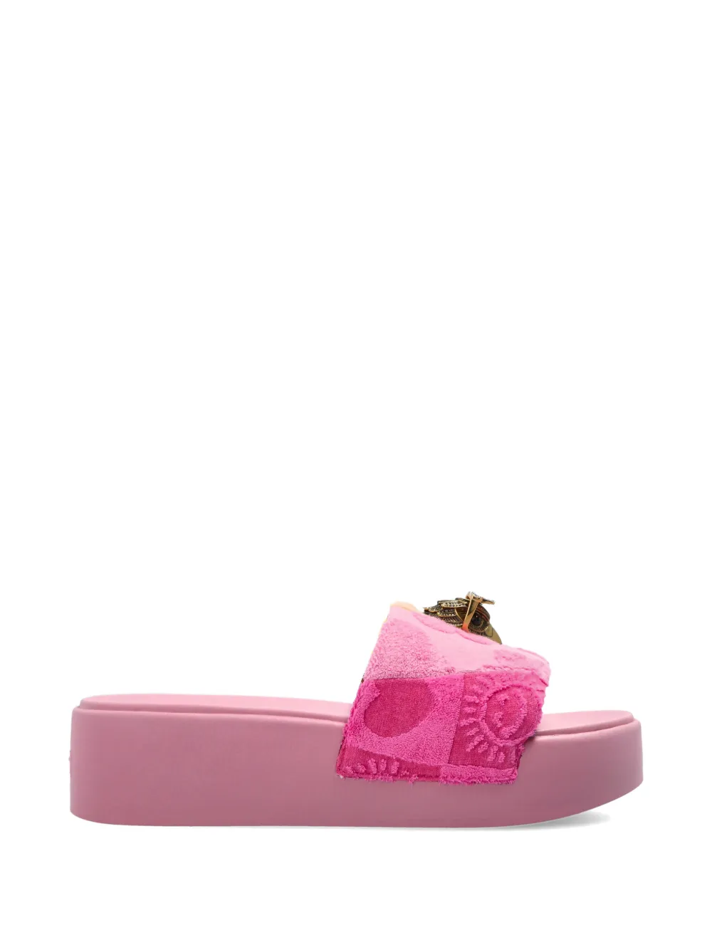 Kurt Geiger London Meena Eagle platform sandals Roze