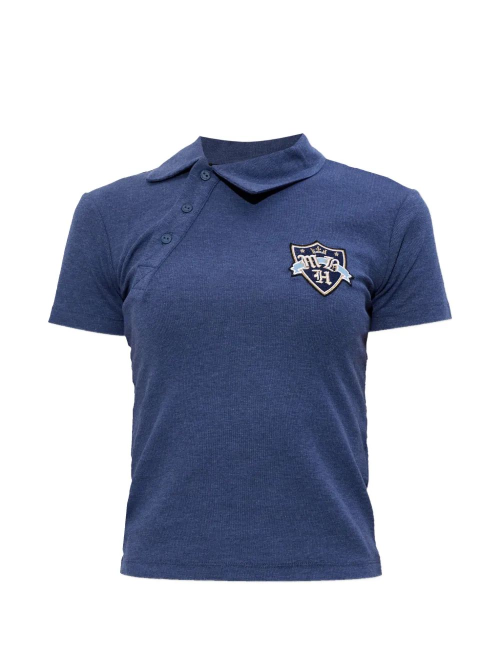 MISBHV patch-detail polo shirt - Blu