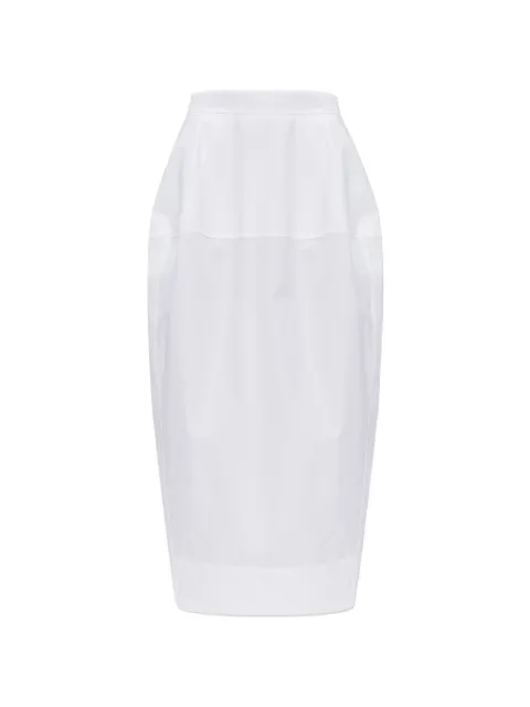 Róhe pocket midi skirt