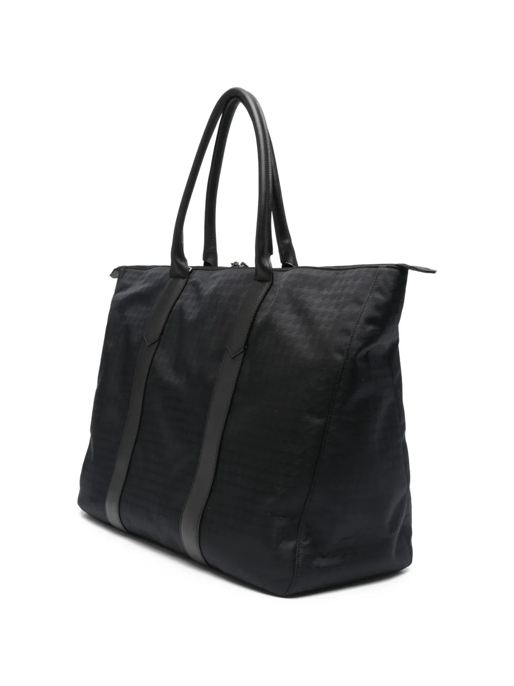 Canali Weekendtas met patroon Blauw