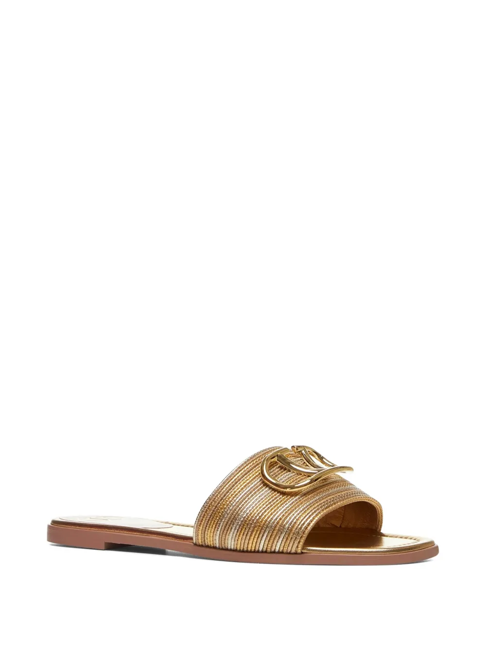 Valentino Garavani cornely vlogo signature sandals Goud