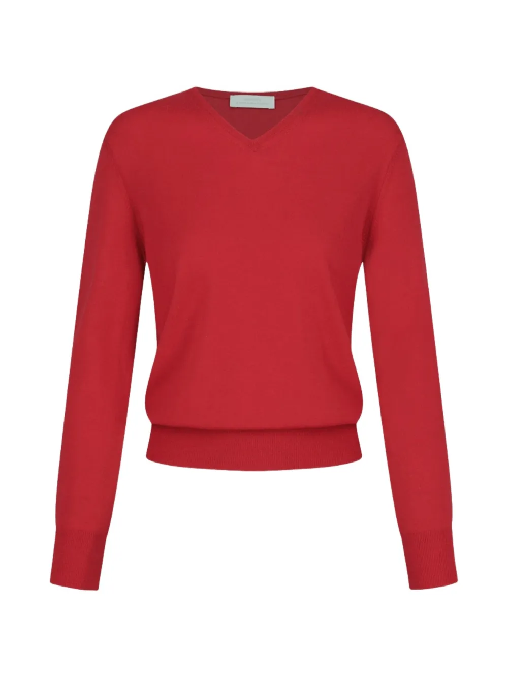 Amomento V-neck knitwear - Rosso