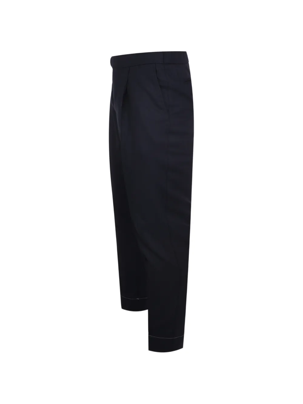 Brioni Melbourne geplooide wollen broek Blauw