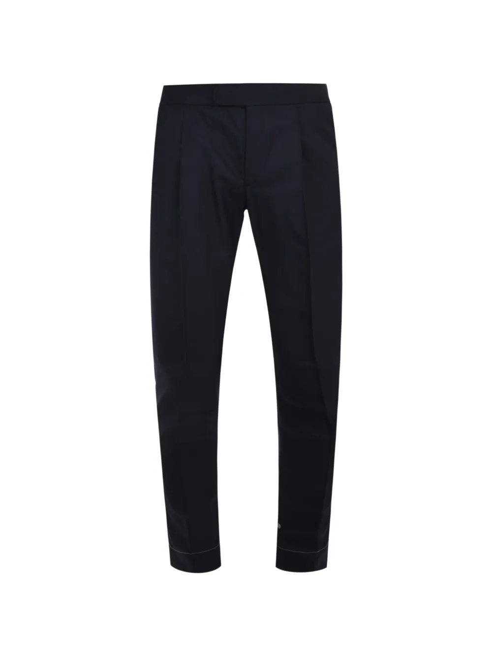 Brioni Melbourne pleated wool trousers - Blu