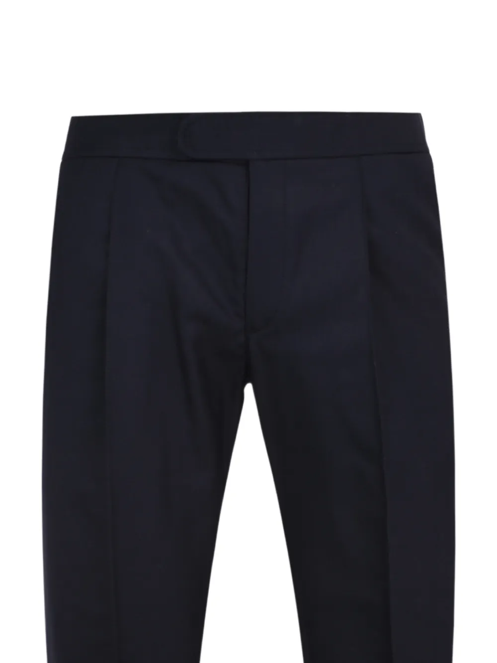 Brioni Melbourne geplooide wollen broek Blauw