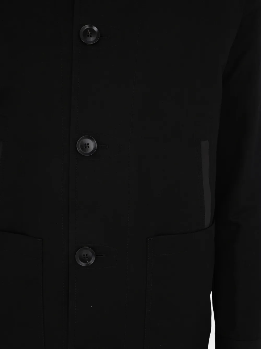 Brioni Desert shirtjack Zwart