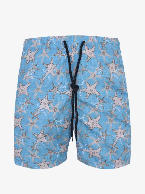 Drumohr drawstring slub-texture shorts