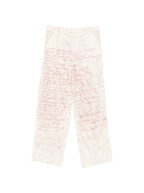 KidSuper pantalon à imprimé graphique