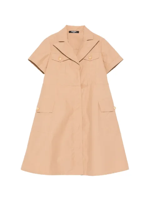 Balmain Kids pocketed collared dress