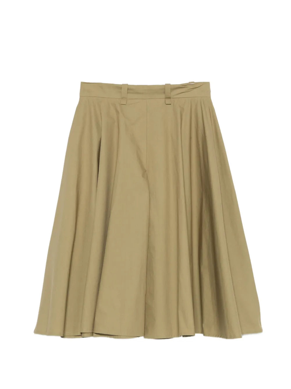 Nude Flared plooirok Groen