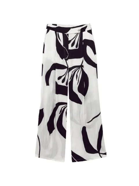 ALPHA STUDIO print trousers