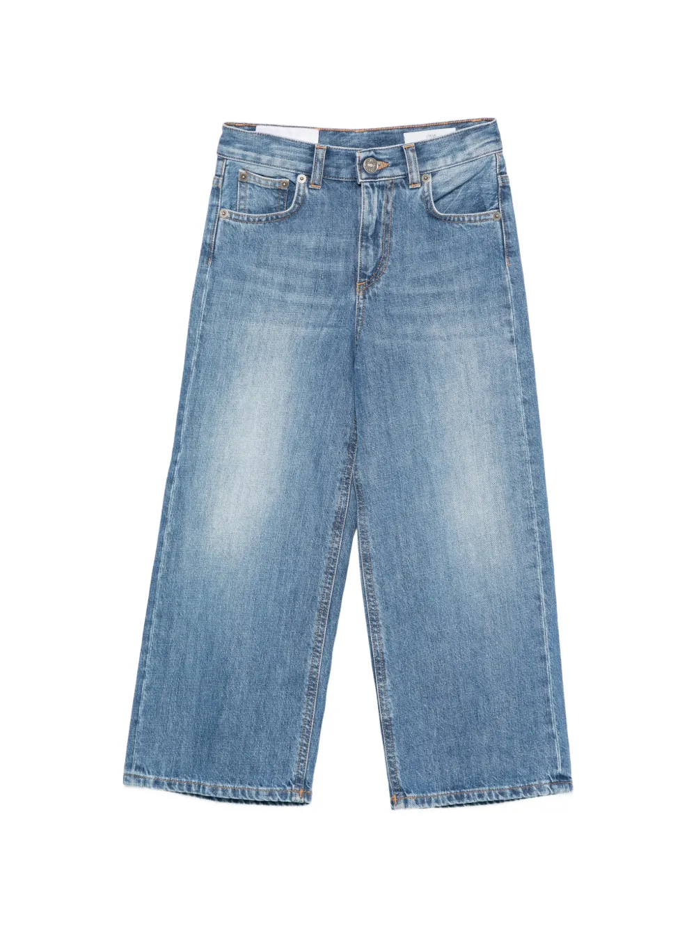 Dondup Kids' Steve Five-pockets Jeans In Blue