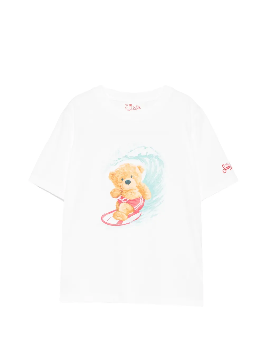 MC2 Saint Barth Kids Denver T-shirt - Weiß