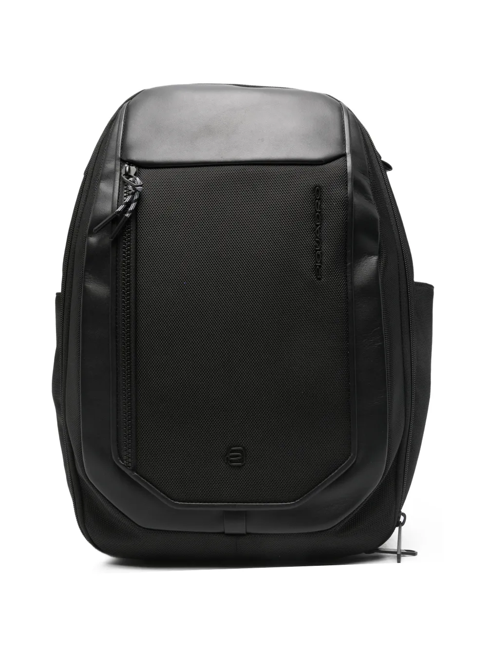 PIQUADRO zip-up backpack - Nero