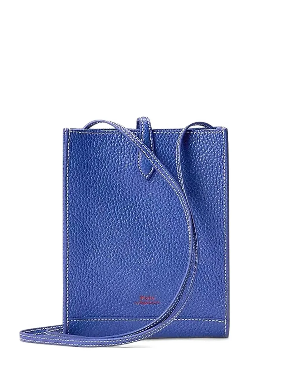 Polo Ralph Lauren topstitch phone tote bag - Blu