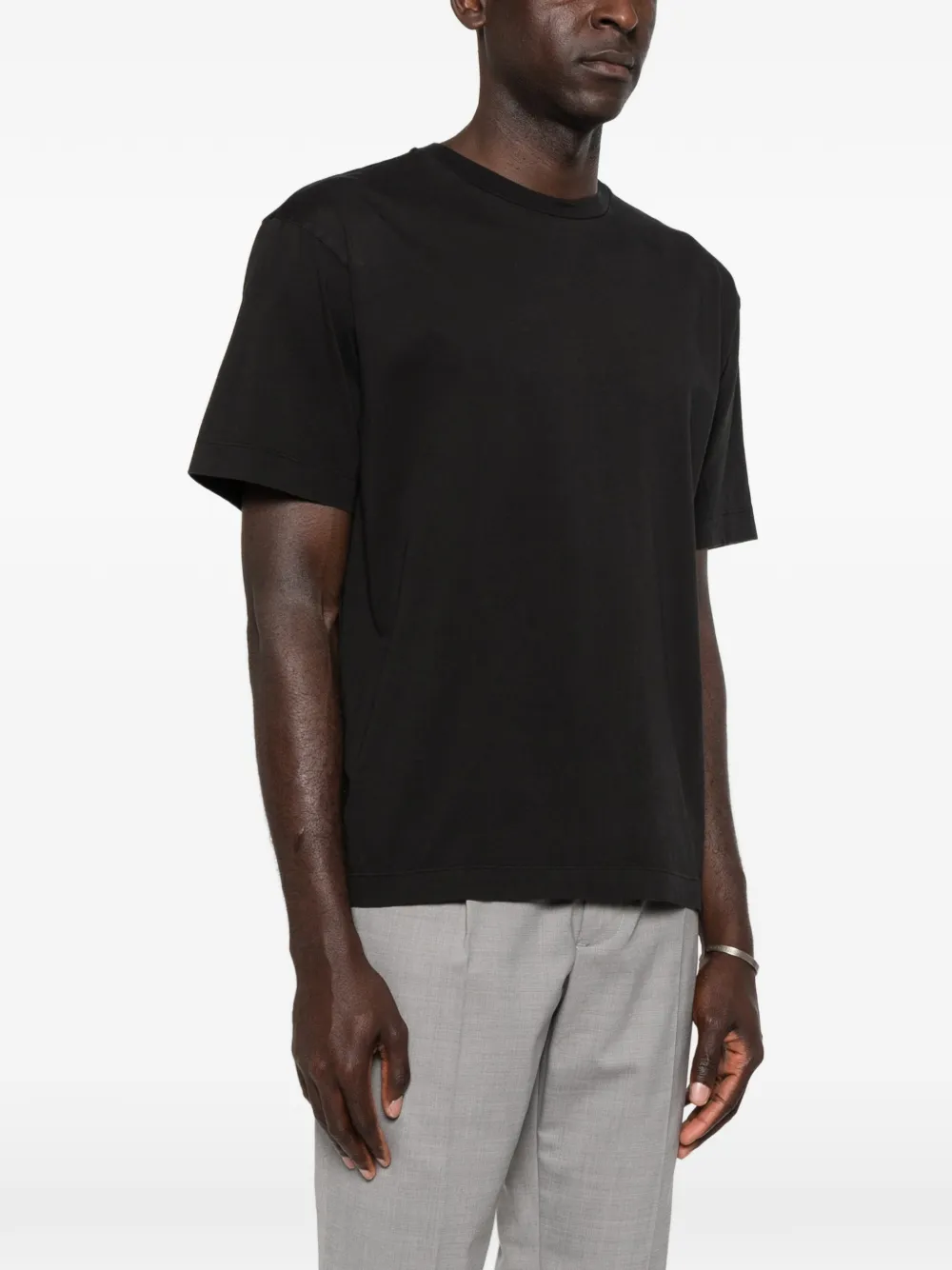 SEVEN GAUGE T-shirt met ronde hals Zwart