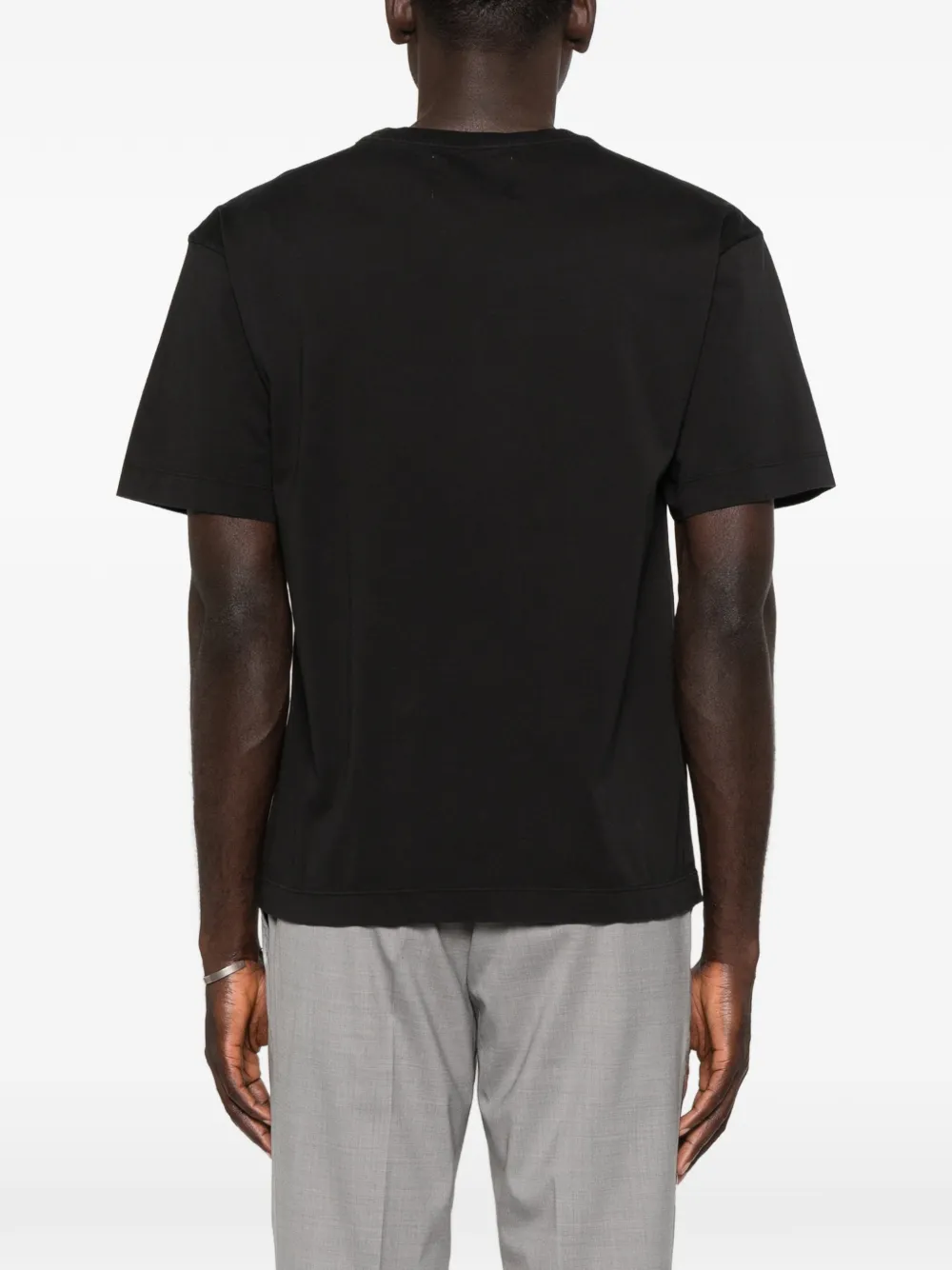 SEVEN GAUGE T-shirt met ronde hals Zwart