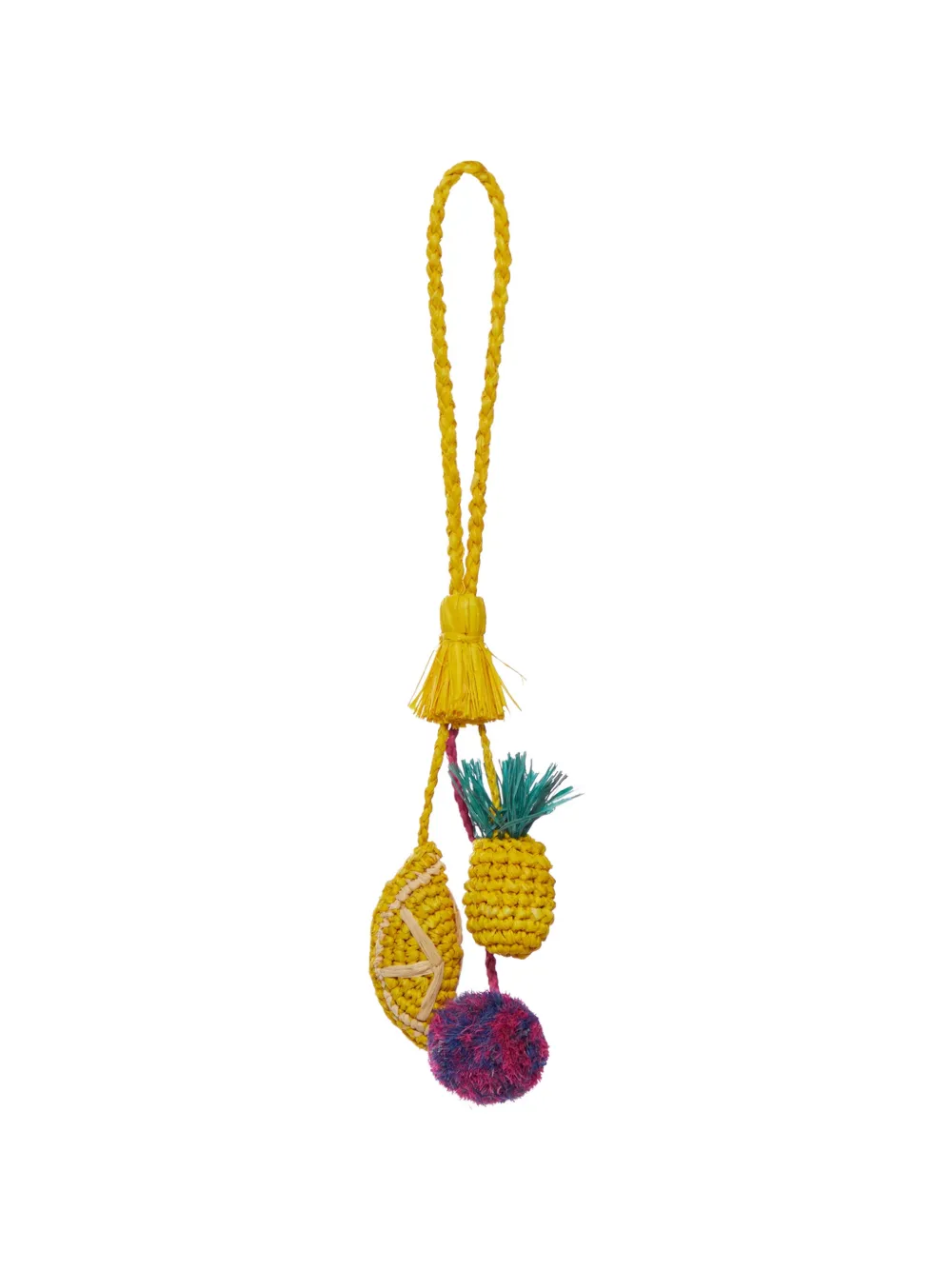 Ibeliv Pineapple Bag Charm In Yellow