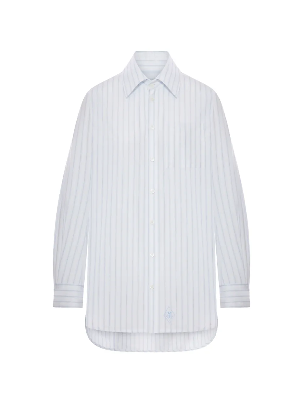 Seafarer striped shirt - Bianco
