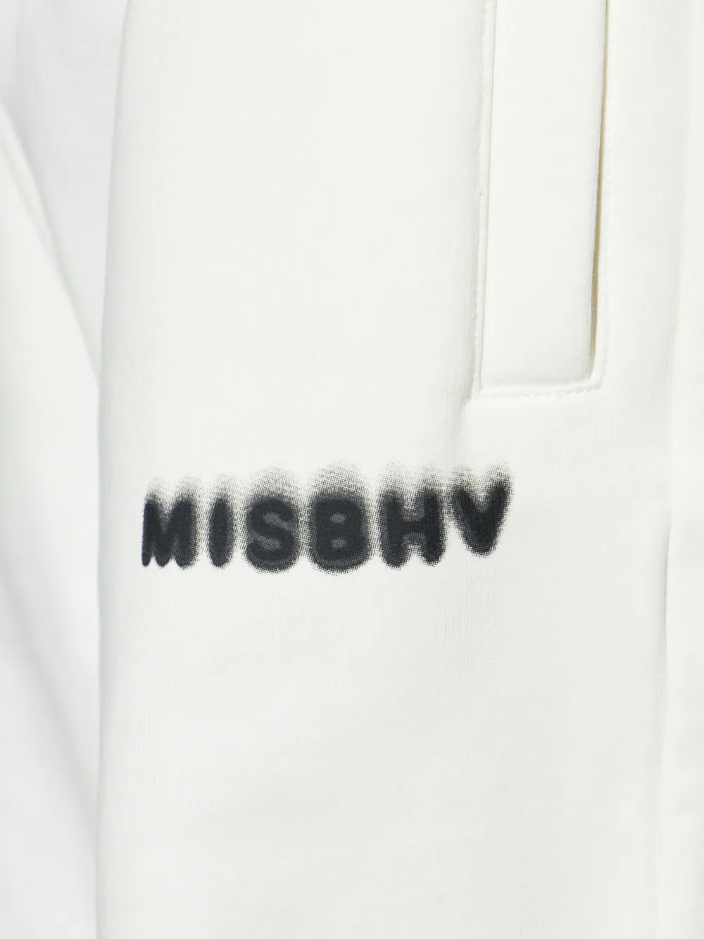 MISBHV Trainingsbroek met logoprint Wit