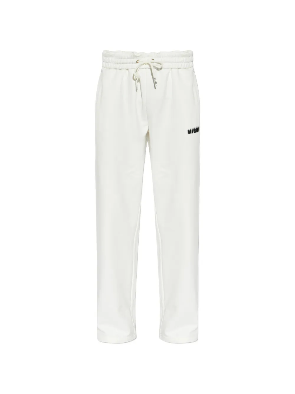 MISBHV logo-print track pants - Bianco