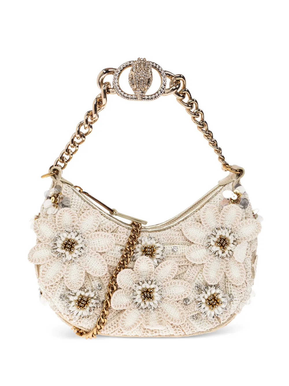 Kurt Geiger London small Chelsea chain shoulder bag - Toni neutri