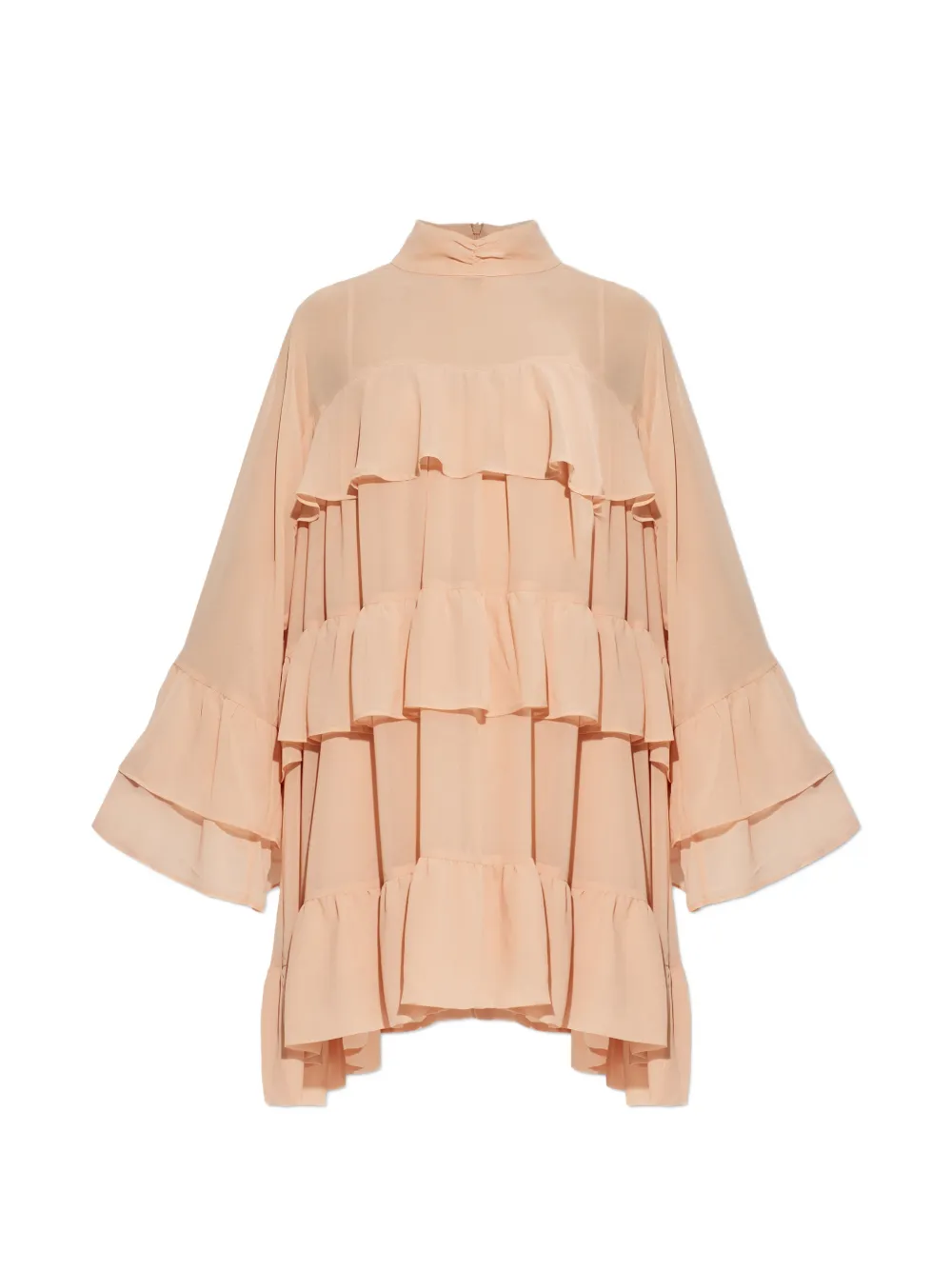 Gestuz Chiffany ruffled mini dress - Rosa