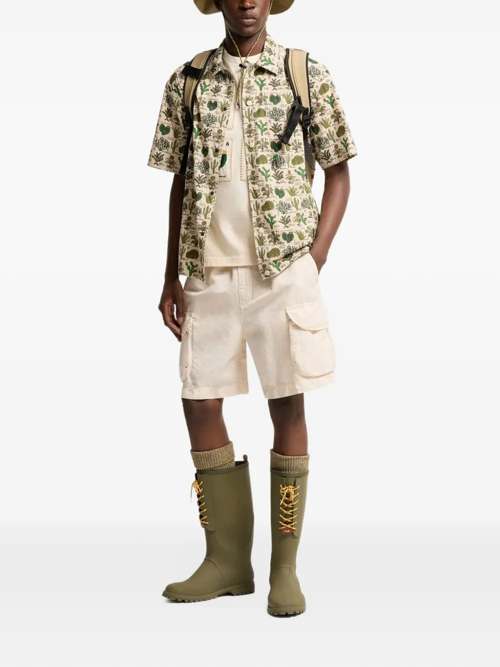 Moncler Grenoble Day-Namic overhemd Beige