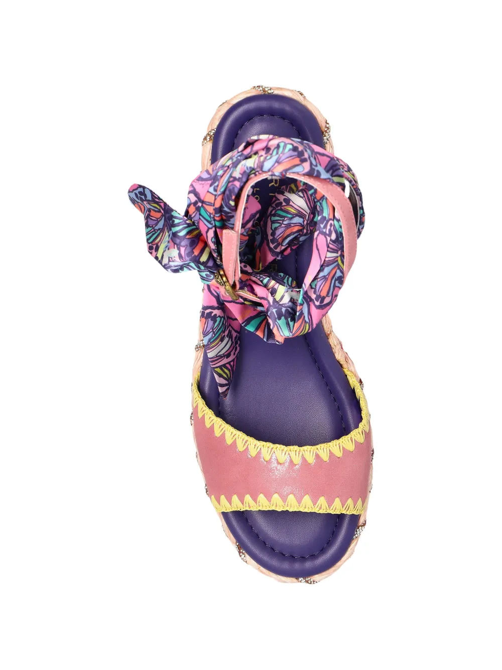 Kurt Geiger London Chelsea sandalen met sleehak Roze