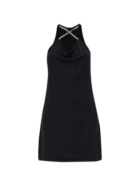 MISBHV chain-detail halterneck dress