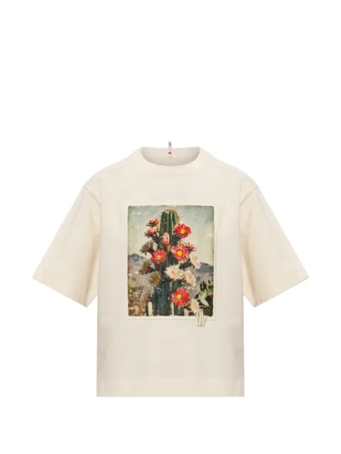 Moncler Grenoble футболка с принтом