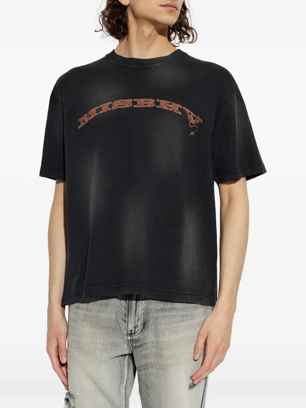 MISBHV T-shirt met korte mouwen Zwart