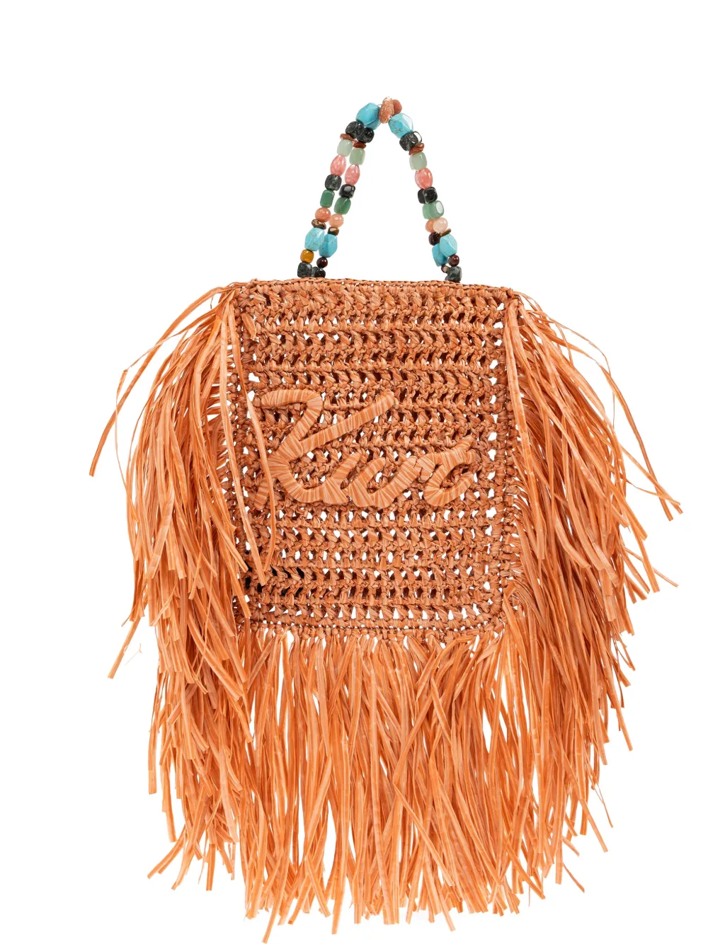 Kurt Geiger London mini tote fringe bag - Arancione