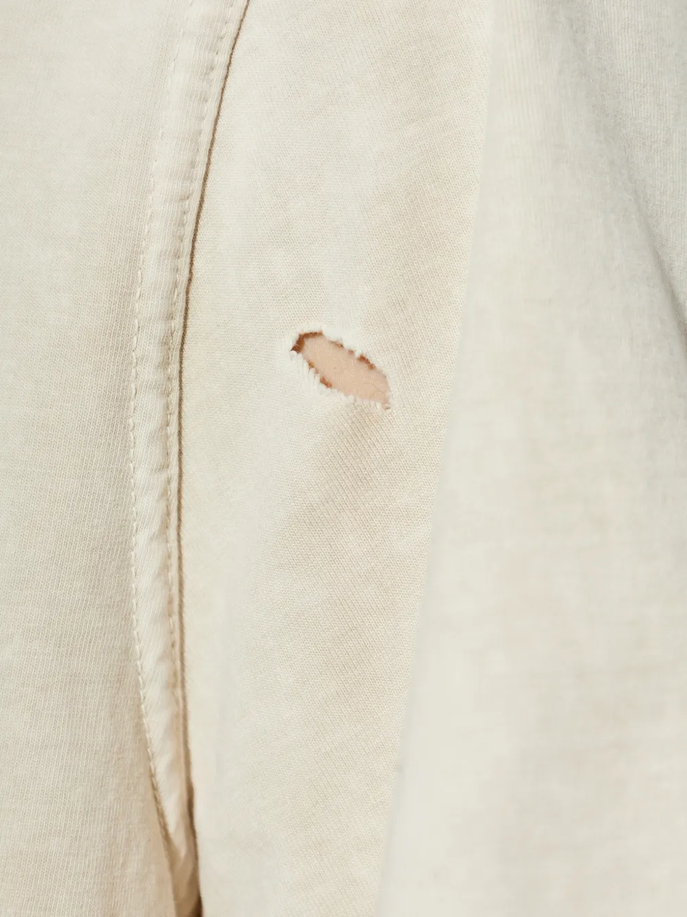 MISBHV T-shirt met print Beige