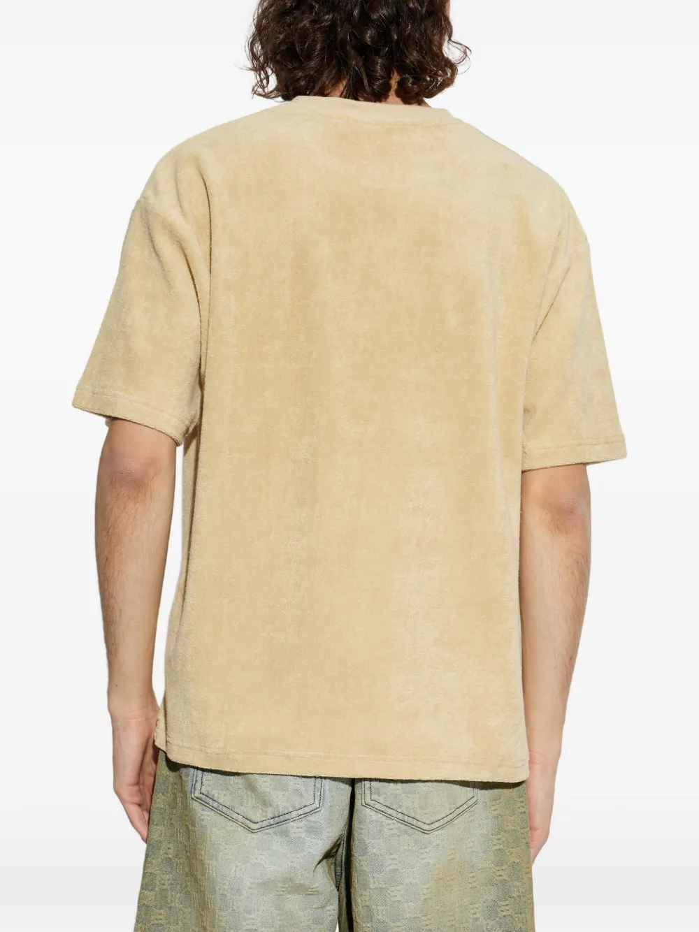 MISBHV T-shirt met grafische print Beige